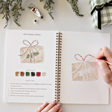 Classic Christmas Watercolor Workbook