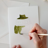 Warm + Cozy Paintable Notecard