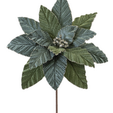 22" Poinsettia Stem