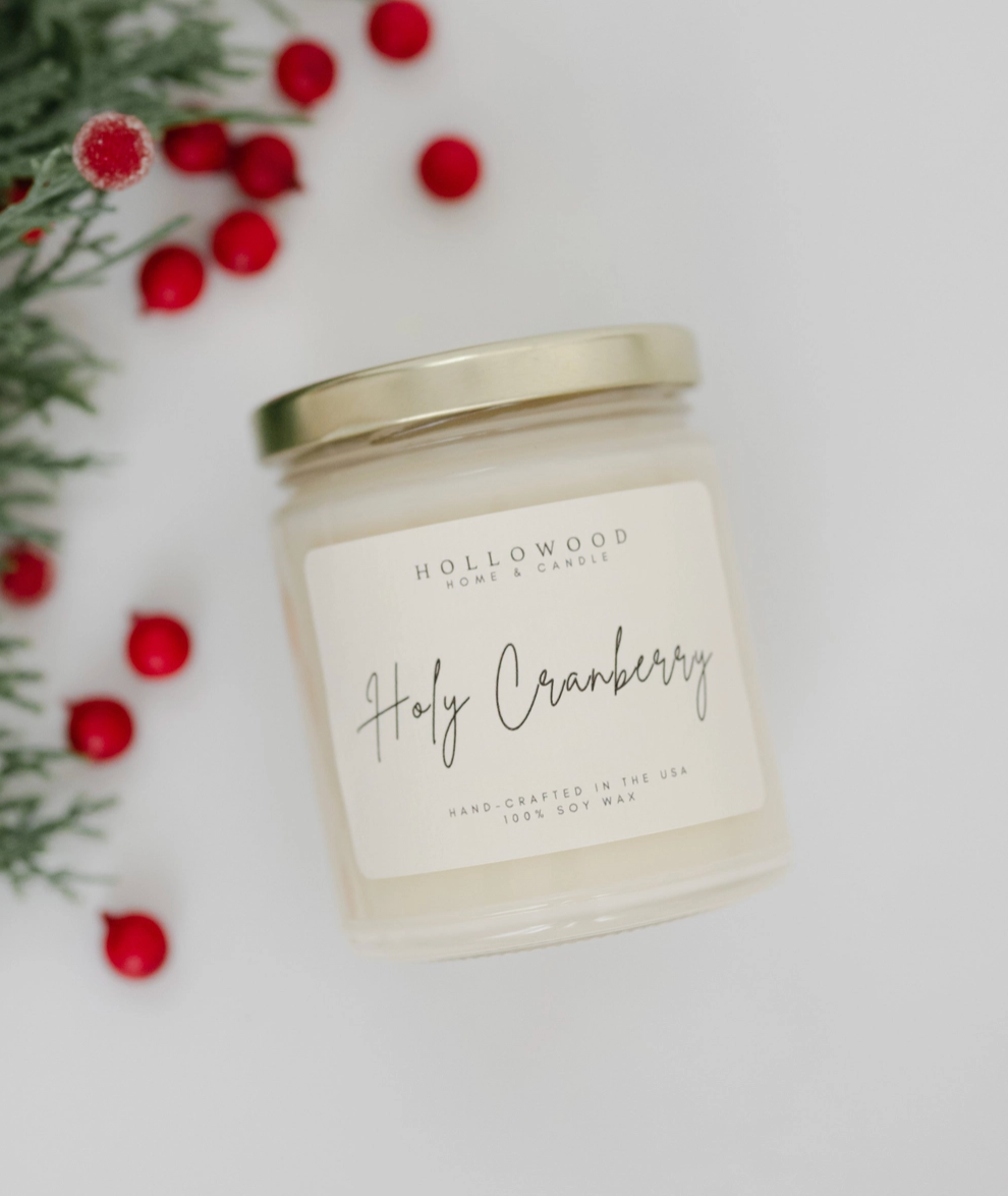 8oz Soy Holiday Candle