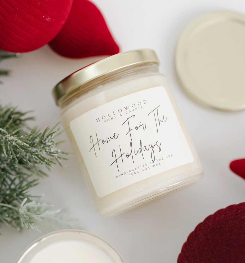 8oz Soy Holiday Candle