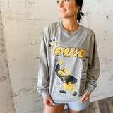 ISU/Hawk Oversized Long Sleeve Tee