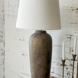 Weathered Stoneware Table Lamp