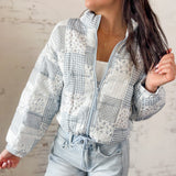 Patchwork Quilted Jacket