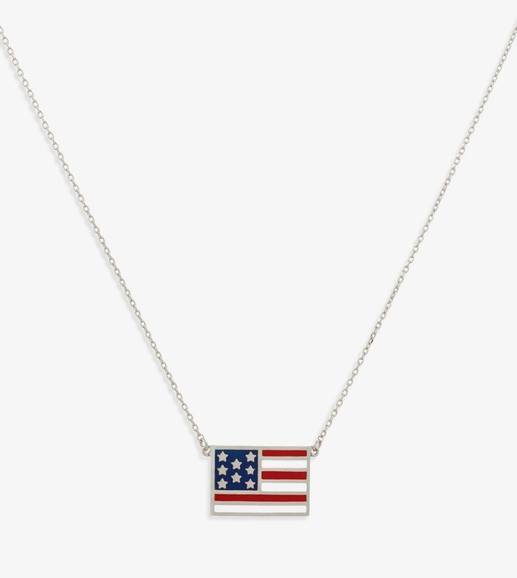 American Flag Pendant