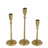 Antique Brass Taper Candle Holder