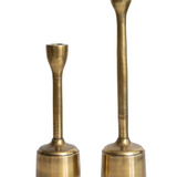 Antique Brass Taper Candle Holder