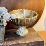 Gold Stripe Deep Bowl