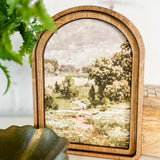 Arch Top Spring Landscape Framed Art