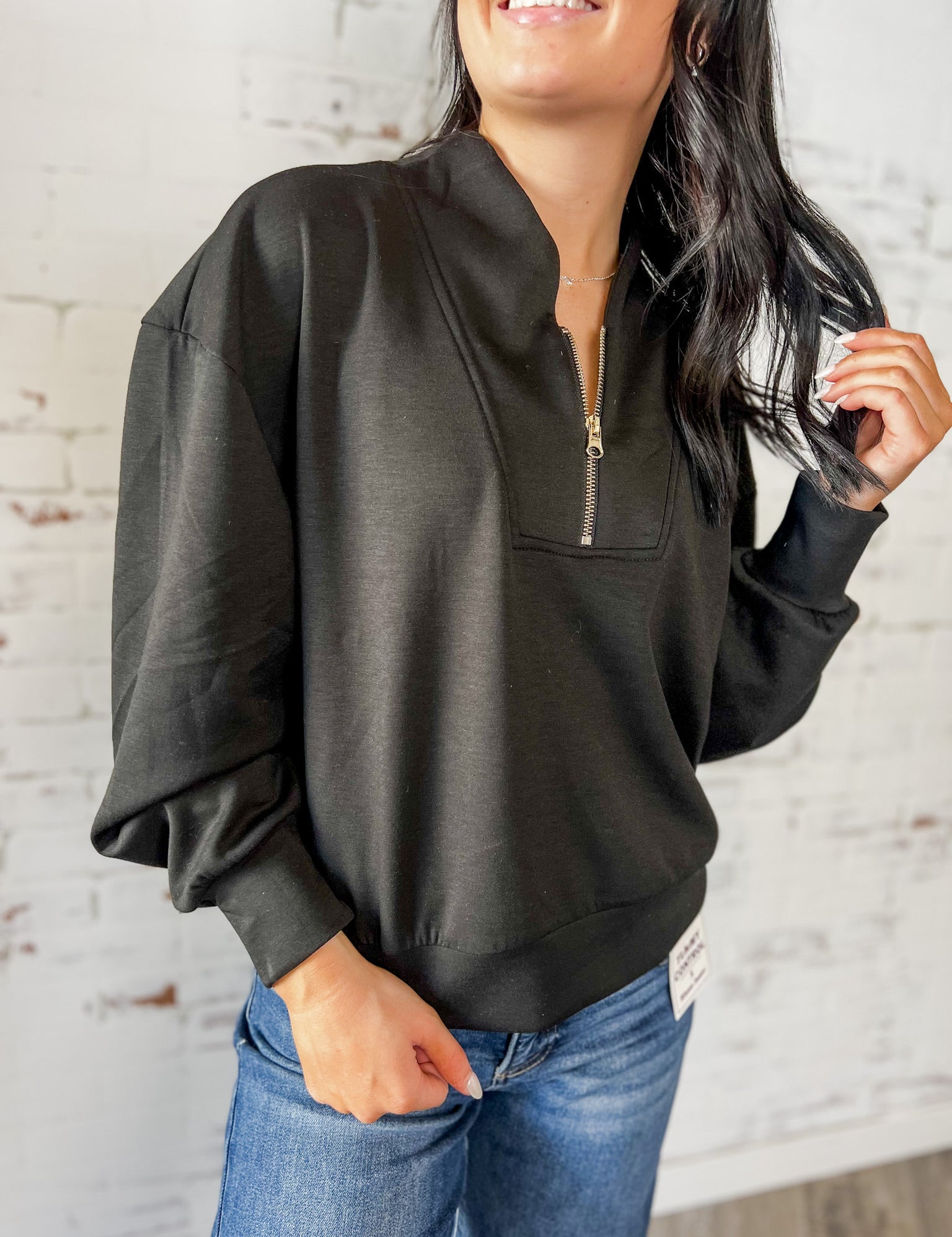 The Go-To Half Zip Pullover