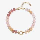 Blush Ombré Beaded Bracelet