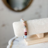 Blush Skies Beaded Bracelet