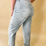 Barrel Ribbon Detail Jeans