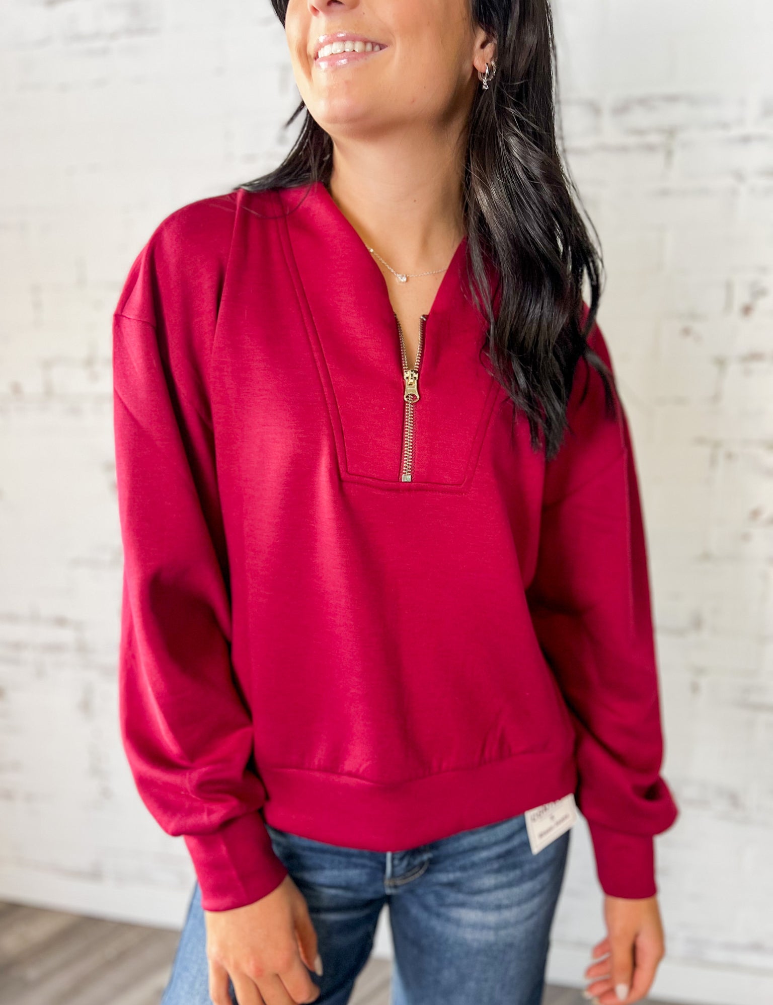 The Go-To Half Zip Pullover