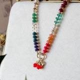 Charm Trio Beaded Necklace