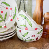 Cherry Branch Ceramic Bowl