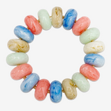 Chunky Marbled Bead Bracelet