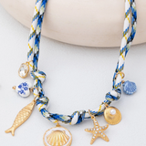 Coastal Rope Charm Necklace