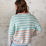Coastal Stripe Cardigan