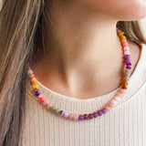 Colorful Boho Bead Necklace