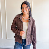 Corduroy Button-Up Shacket