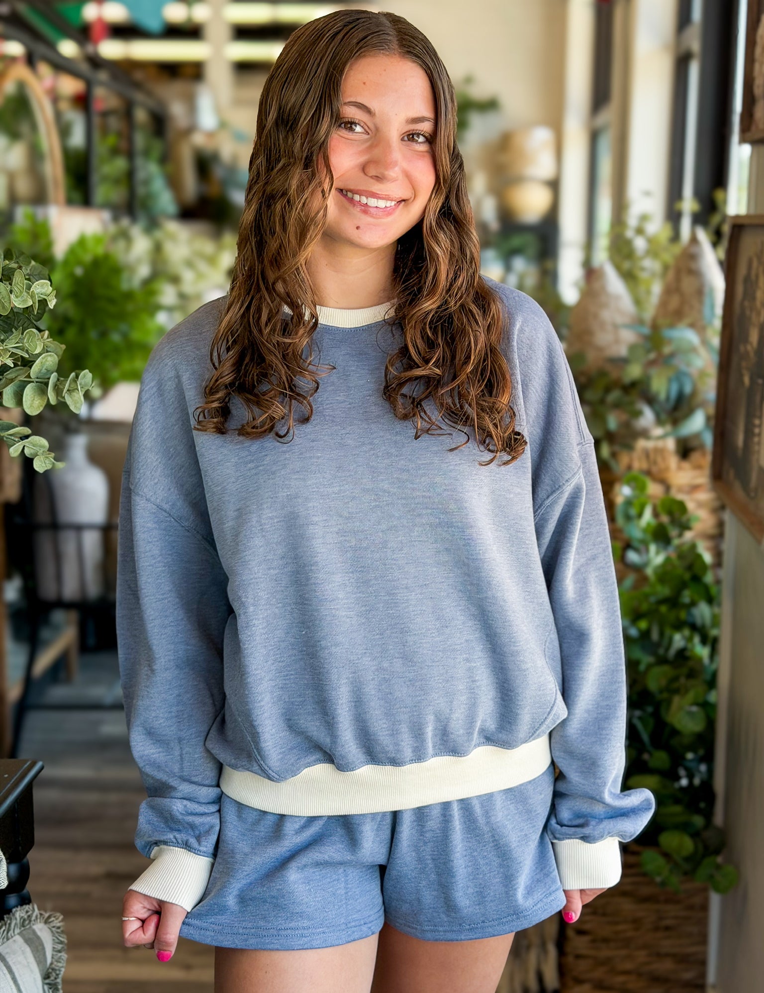 Crewneck Lounge Set