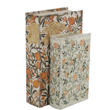 Decorative Storage Book Boxes (Set of 2 Styles)