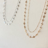 Double Layered Star Necklace