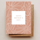 Happy Mothers Day Floral Card