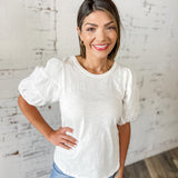 Everyday Grace Puff Sleeve Tee