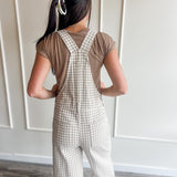 Gingham Overalls