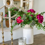 Faux Mixed Magenta Peony Bundle
