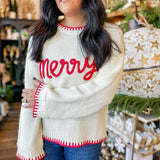 Merry Tinsel Sweater