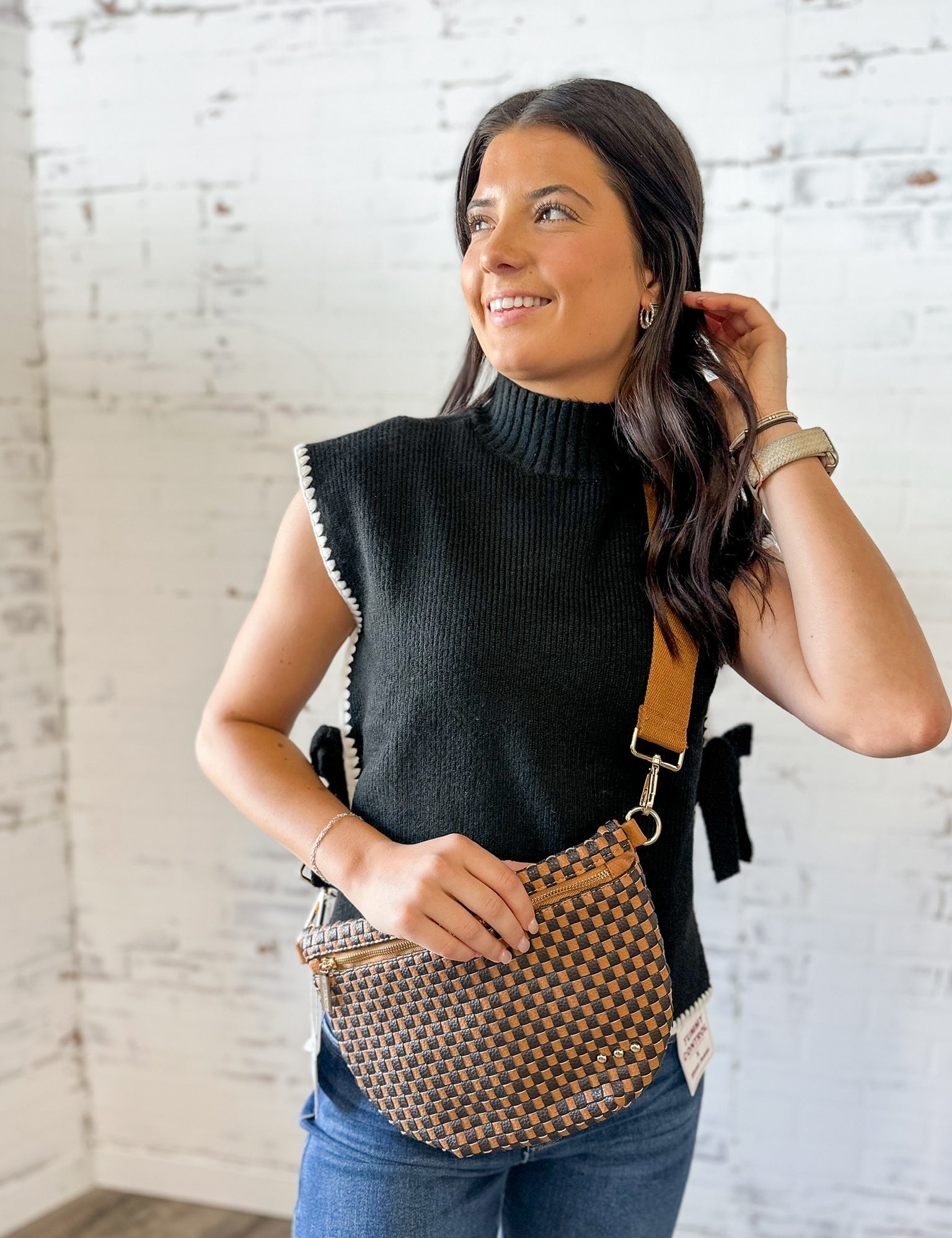 Everyday Check Crossbody Bag