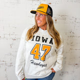 *PREORDER* Reversible Collegiate Mock Neck Sweatshirt
