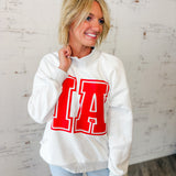 *PREORDER* Reversible Collegiate Mock Neck Sweatshirt