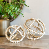 Gold Beaded Orb | 5", 7"
