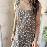 Floral Front Seam Dress