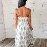 Floral Smocked Maxi Dress