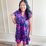 Pop of Petal Flutter Dress