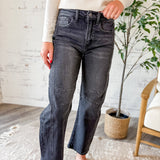 Flying Monkey High Rise Barrel Jeans