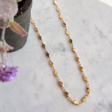 Geometric Link Chain Necklace