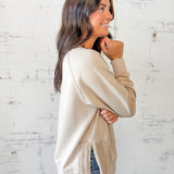 Golden Hour Crochet Pullover