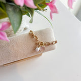 Heart Toggle Link Bracelet