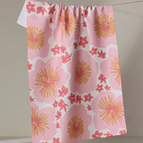 Hibiscus Sunset Tea Towel