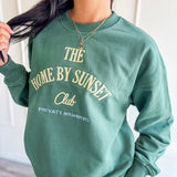 Home By Sunset Club Graphic Crewneck