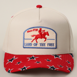 Land Of The Free Trucker Hat