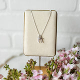 Layered Cross Necklace