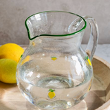 Lemon Glass Pitcher