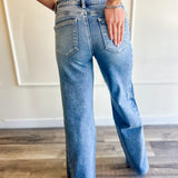 Light Wash Wide Leg Jeans